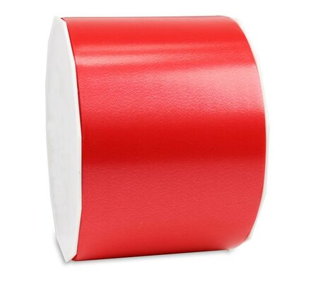 Krullint rood 9 cm breed 5 meter