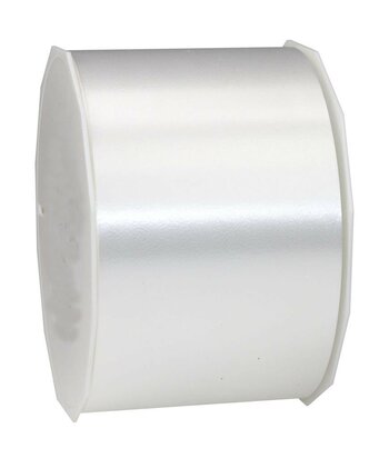 Krullint wit 9 cm breed 5 meter