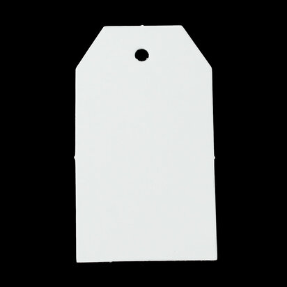 Label wit 4 x 7 cm 10 stuks