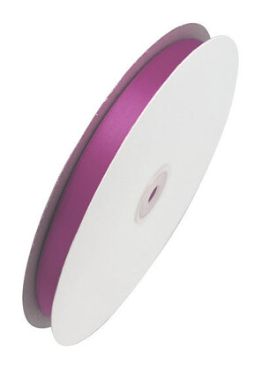 Satijn lint 15 mm breed Fuchsia