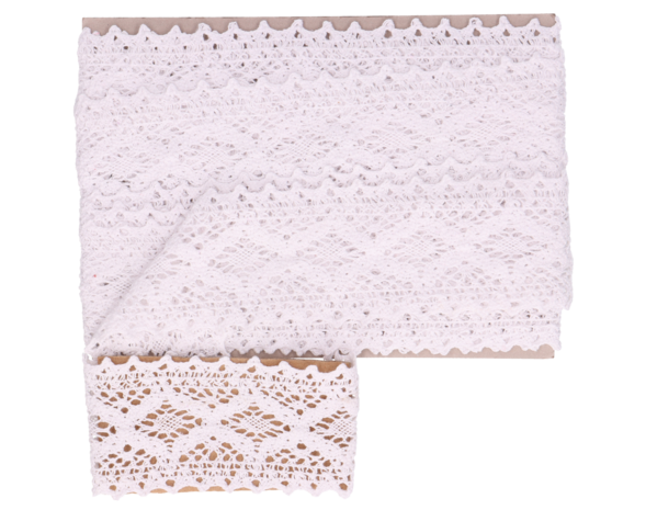 Katoen kant wit 7 cm breed kopen (5 yard)