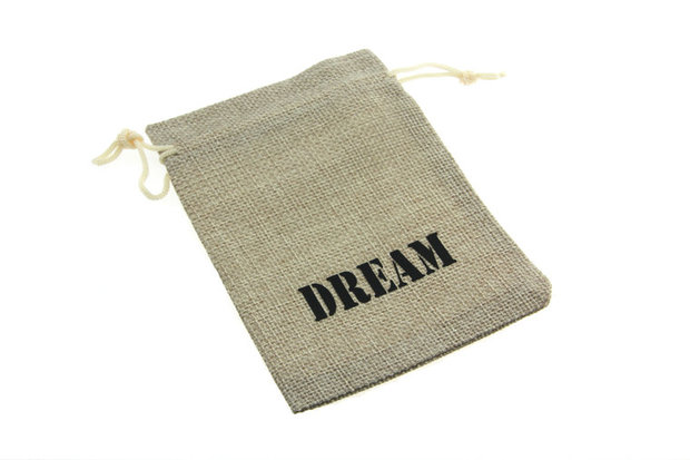 Jute zakjes dream 9.5 x 13.5 cm