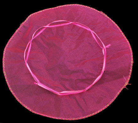 Organza cirkel Fuchsia