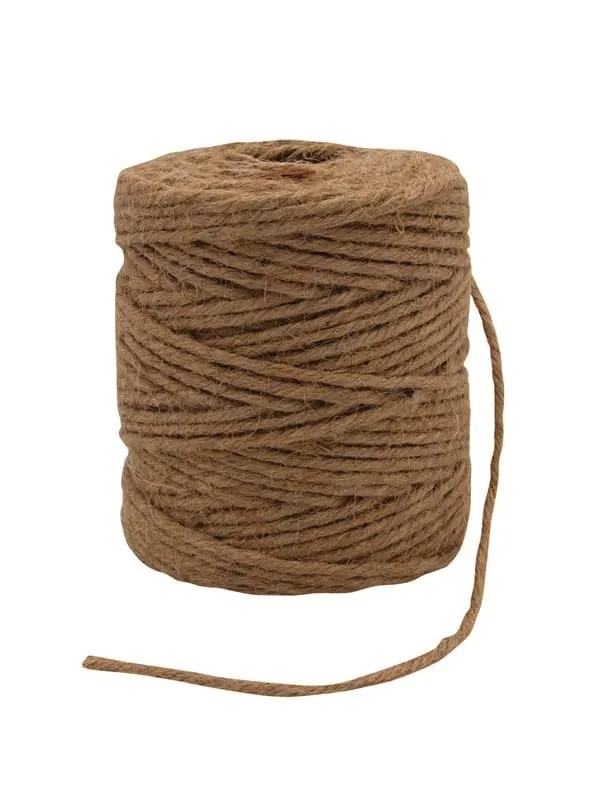 kleding stof heet Arashigaoka Jute touw 4 mm dik 80 meter bol - Goedkoop lint, linten groothandel,  organza lint, satijn lint