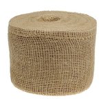 Jute lint naturel 15 cm breed per meter