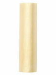 Organza op rol 16 cm breed donker ivoor Organza op rol 16 cm breed donker ivoor