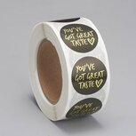 Stickers you've got taste 10 stuks Stickers you've got taste 10 stuks