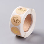 Stickers kraft you've got taste 10 stuks Stickers kraft you've got taste 10 stuks