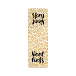 Sluitsticker stippen goud wit hartjes veel liefs Sluitsticker stippen goud wit hartjes veel liefs