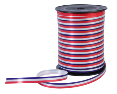 Krullint Nederland 225 Meter Op Rol 1 Cm Breed In Rood Wit Blauw Goedkoop Lint Linten Groothandel Organza Lint Satijn Lint