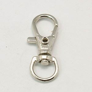 Super Sleutelhanger clip 32.5-11 mm 10 stuks - Goedkoop lint, linten LW-76