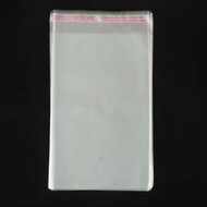 Cellofaan zakjes 17 x 33 cm 10 stuks