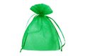 Organza zakjes 20 x 30 cm groen